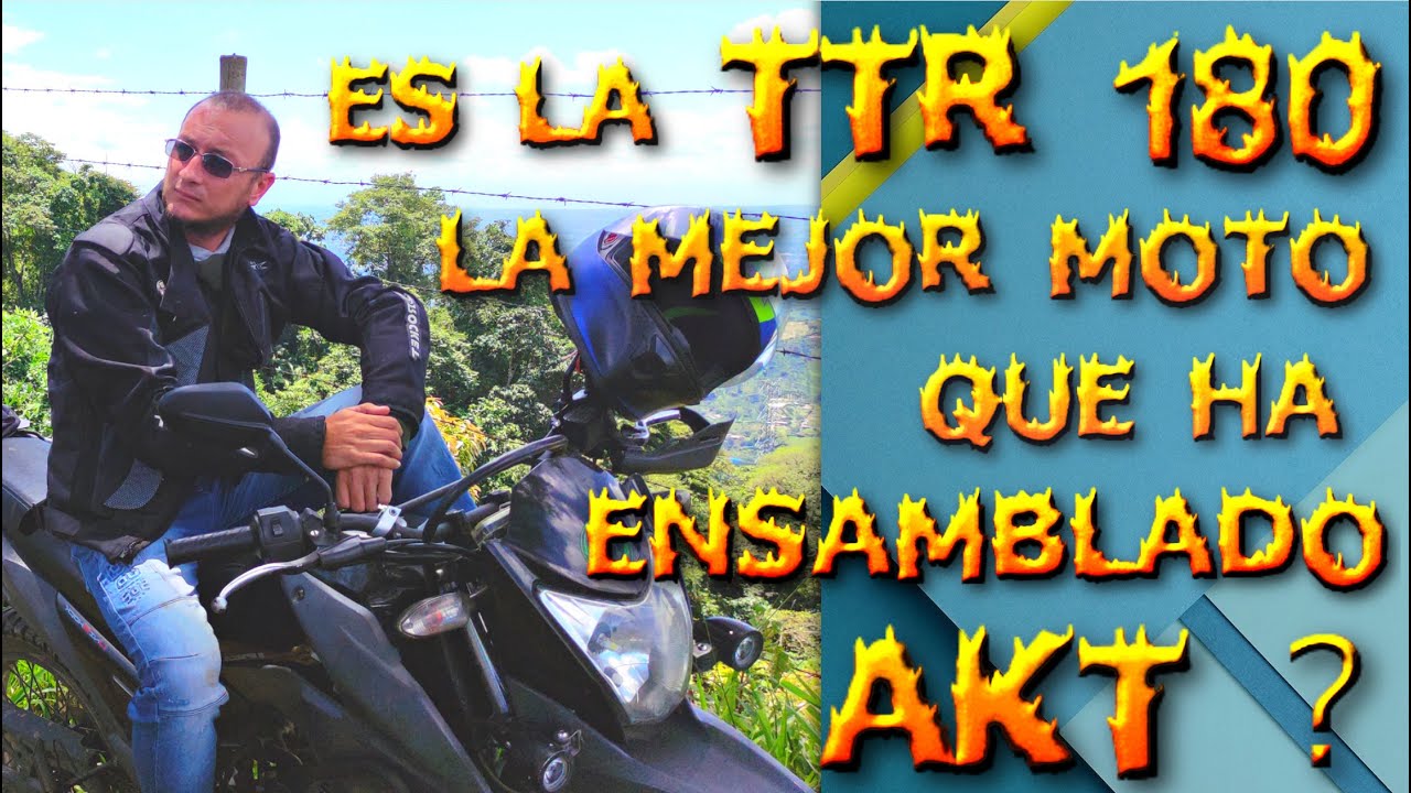 AKT TTR 180 | Es la MEJOR MOTO que ha ensamblado AKT ??