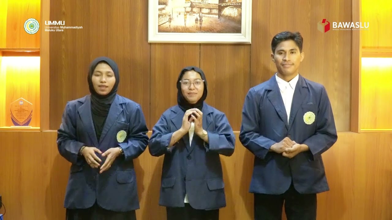 DELEGASI UMMU KOMPETISI DEBAT PENEGAKAN HUKUM PEMILU V - TAHAP ELIMINASI