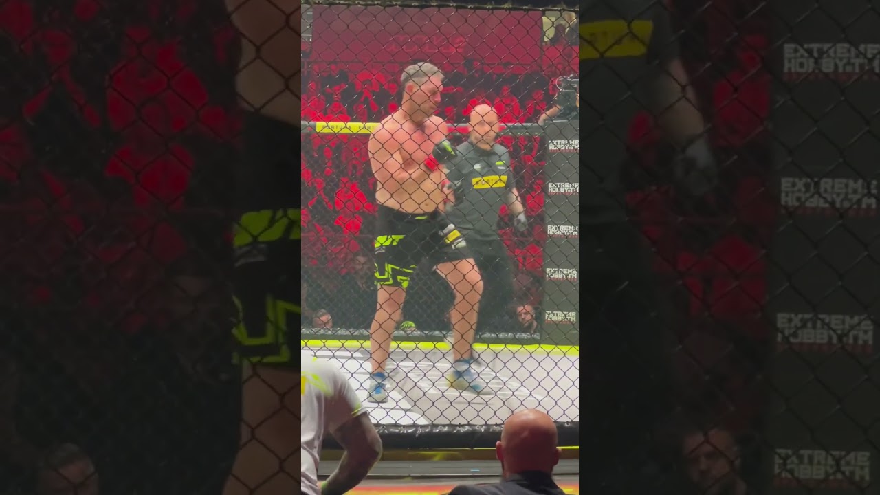Albert Sosnowski nokautuje Remigiusza Gruchałę #cloutmma #cloutmma2 #sosnowski #boks #walka #ko #tko