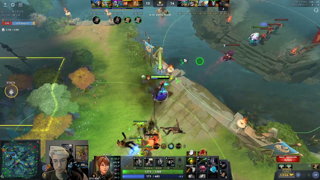 New hero Marci vs Qop mid!