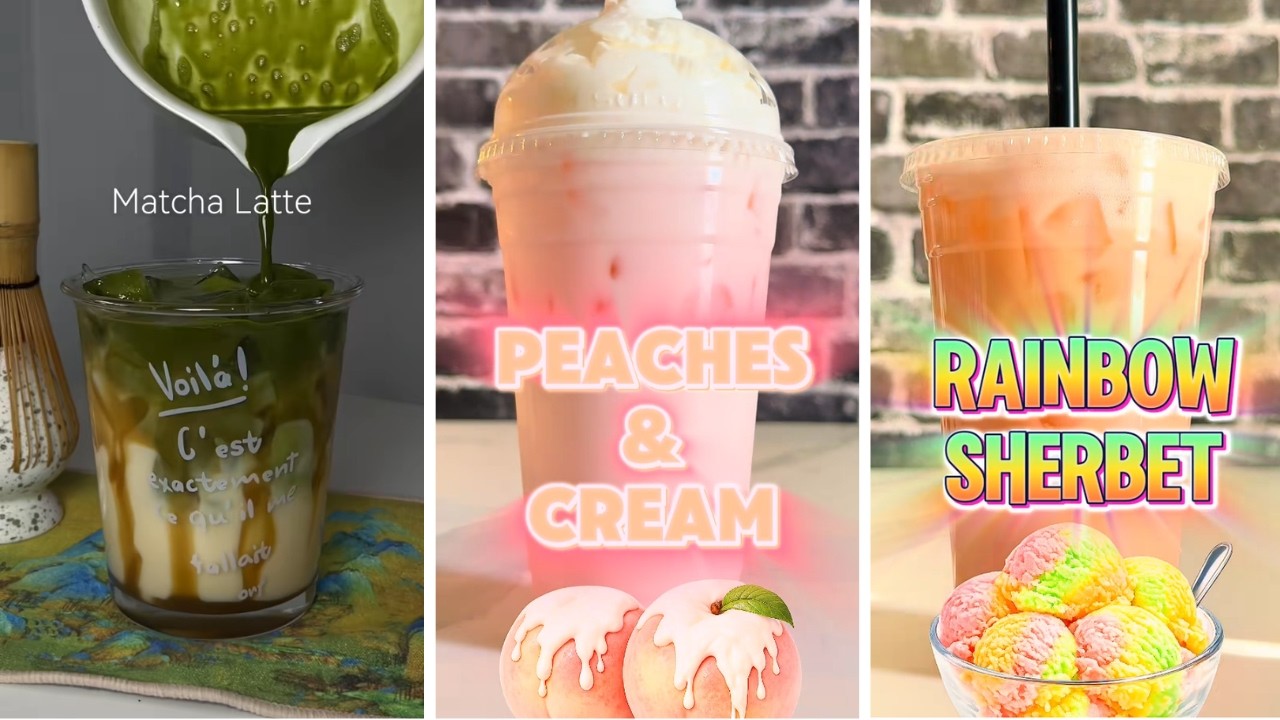 Homemade drink recipes & tutorials | TikTok Compilation