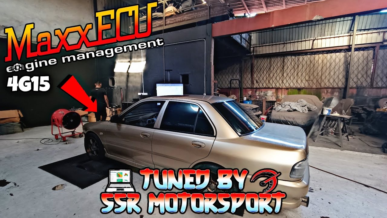 Dyno Tuned Proton Wira 4G15 🚗👨‍💻 MaxxECU Mini🔥 Launch Control🔥 Shiftcut🔥 Antilag🔥 | SSR Motorsport