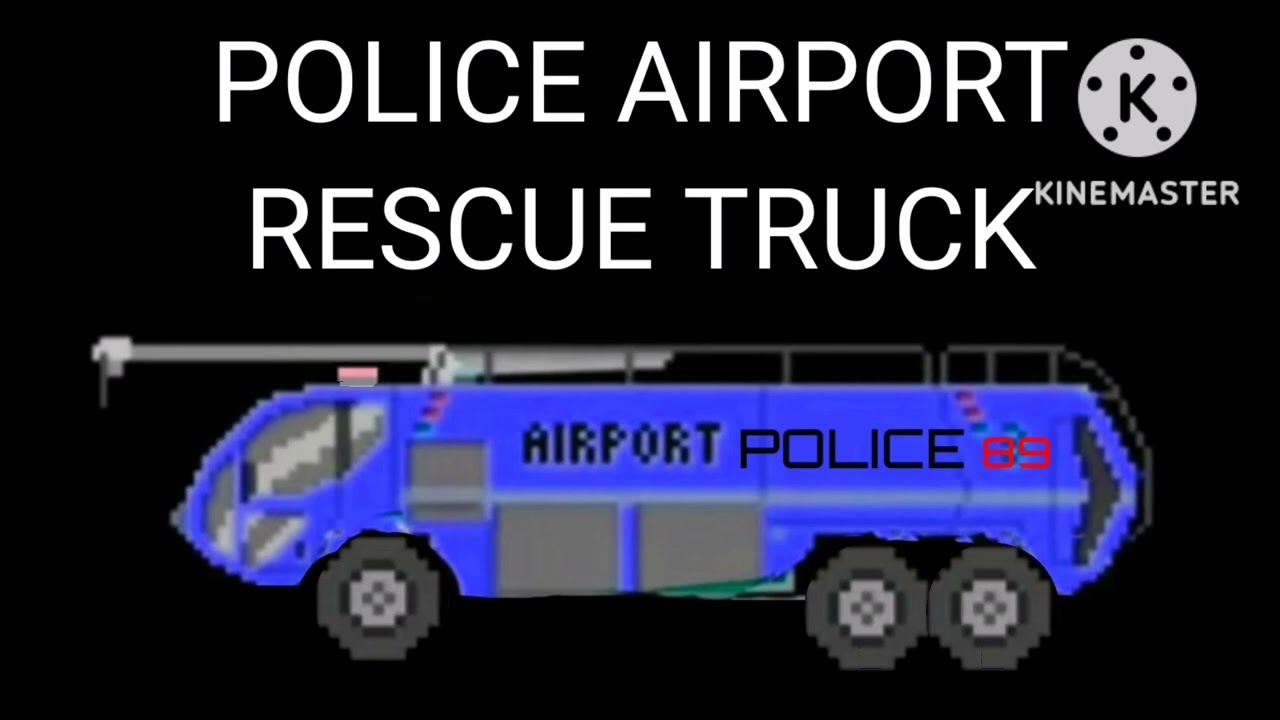 Police Airport Rescue Truck