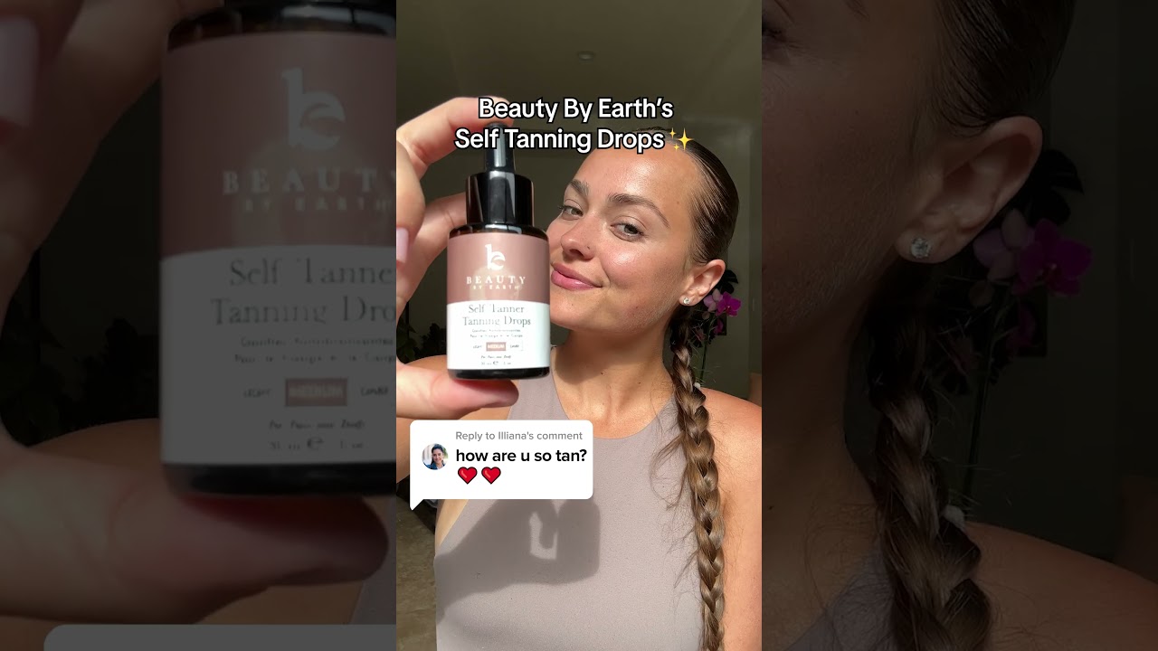 These viral self tanning drops worth the hype? 🧐