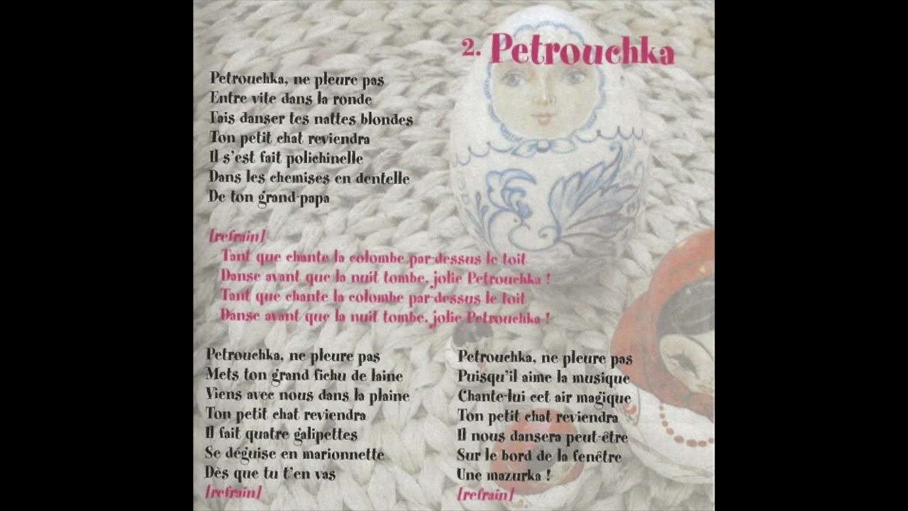 Petrouchka - chanson pour enfant