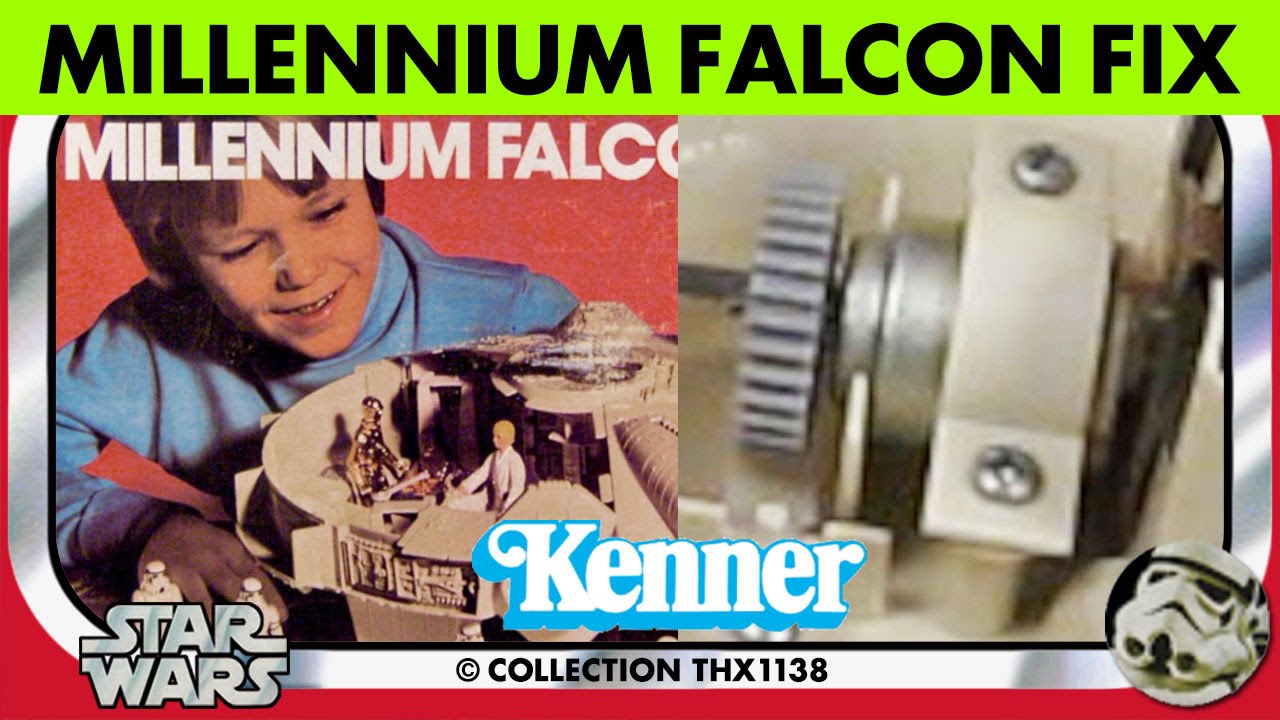 Star Wars Kenner MILLENNIUM FALCON Disassembled SFX Fix, Instructions, Box 1979 | Collection THX1138