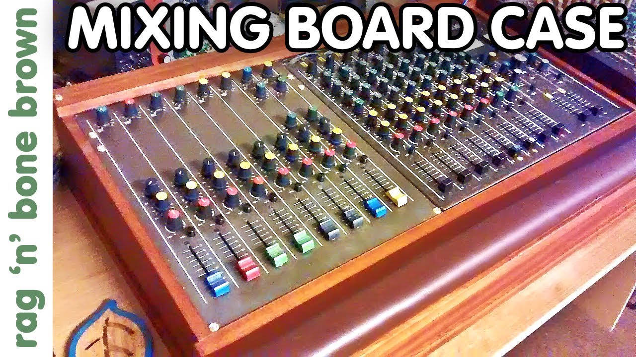 Making A Custom Mixing Board Case