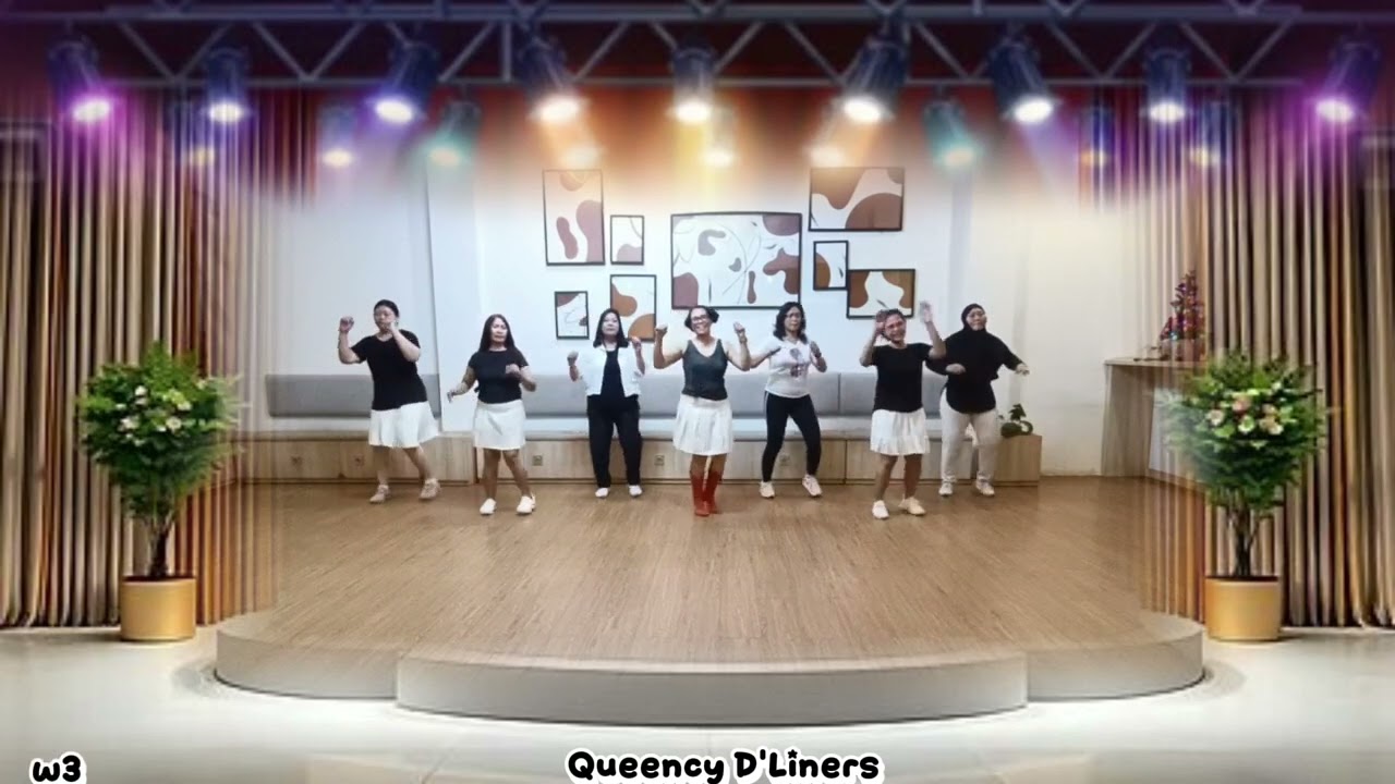 Rise Up This Morning ☀️#choreo @ghyscolin6263 (BEL)@ivonneverhagen (NL)#beginnerlevel 