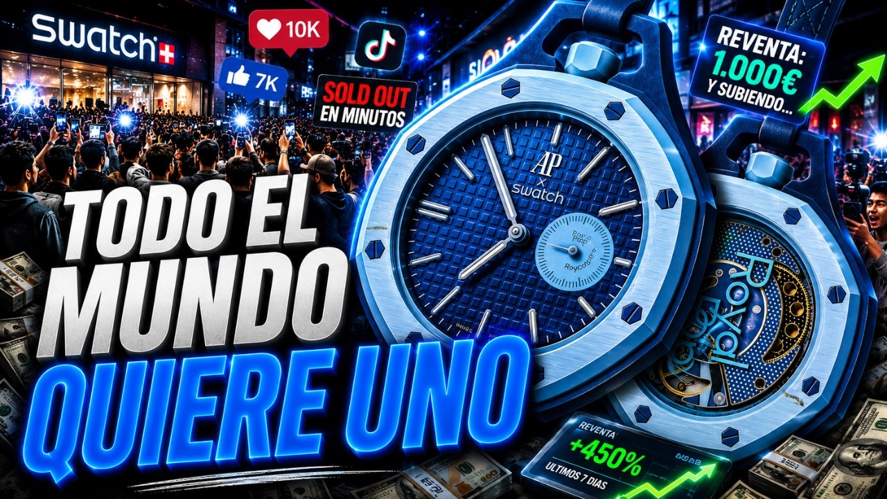 AUDEMARS PIGUET x SWATCH: &iquest;GENIALIDAD o el FIN del LUJO?