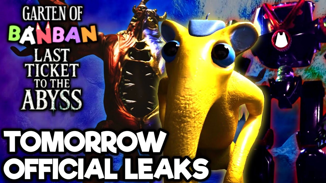 Garten of Banban 9 TEASER TRAILER 3 TOMORROW - OFFICIAL LEAKS