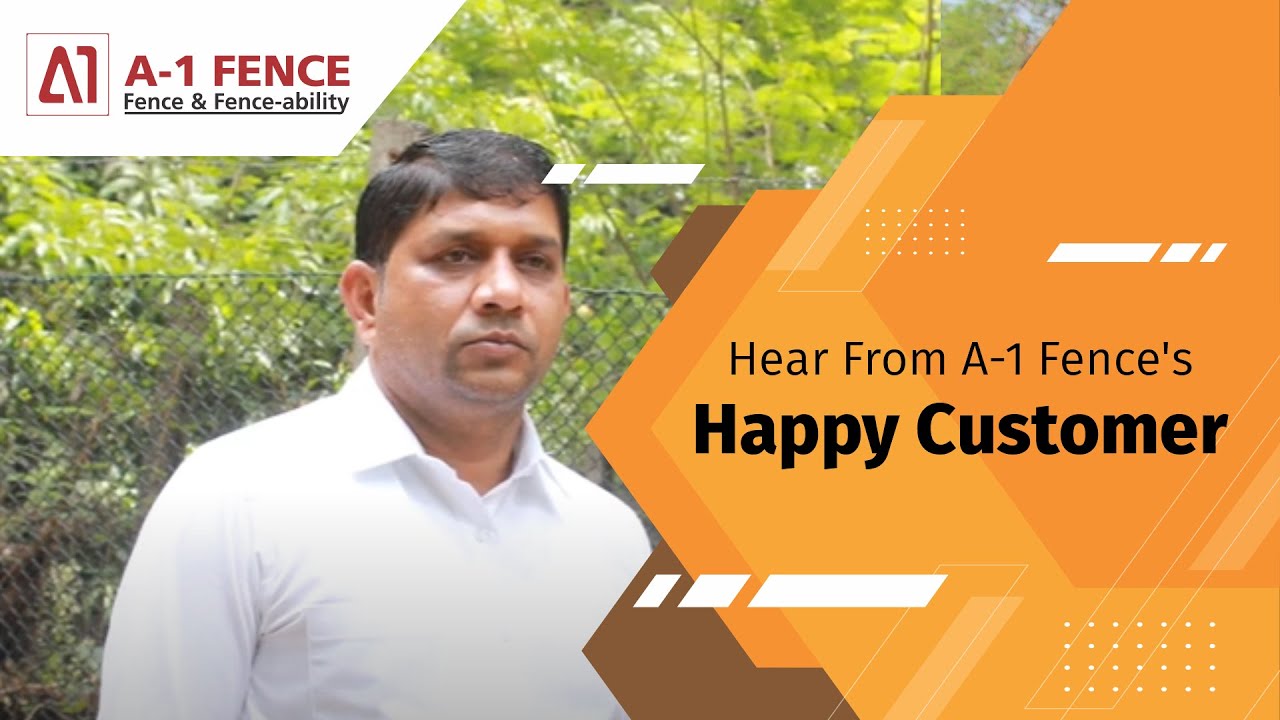 A-1 Fence Happy Customer | Barbed Wire & Chainlink |Gujarat