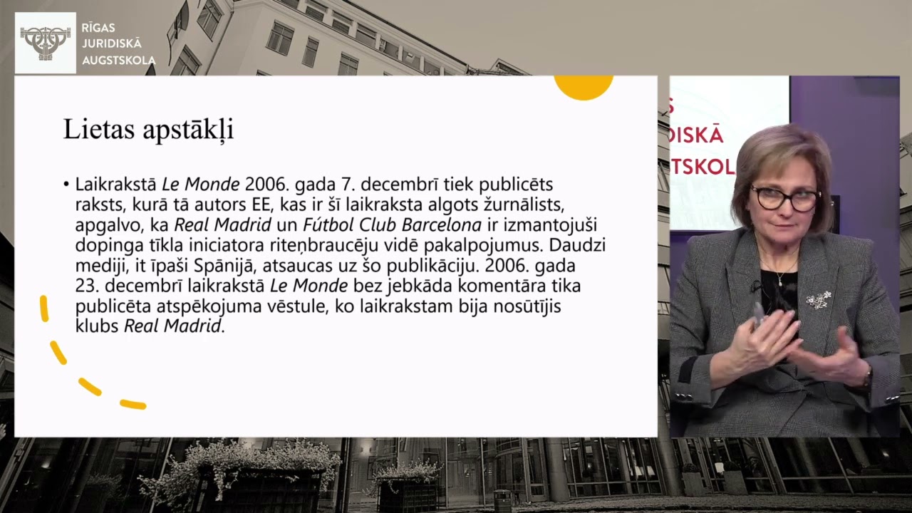 2025.gada Cilvēktiesību konference, Dr. Ineta Ziemele par EST jaunāko judikatūru