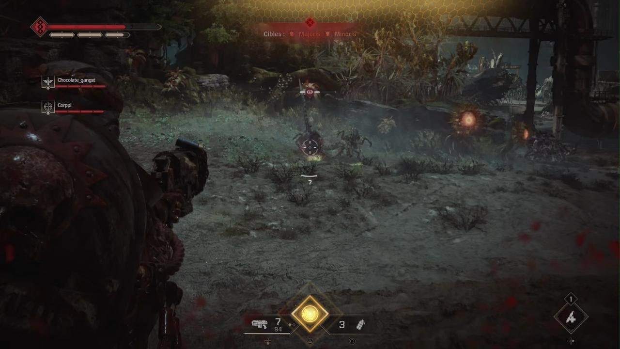 Warhammer 40000: Space Marine 2 émincé de carniflex