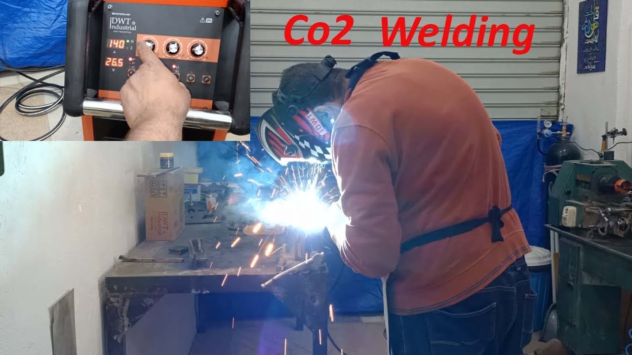 تجربة تأثير أرتفاع و إنخفاض الفولت و الأمبير على جودة لحام  Mig Welding/Co2