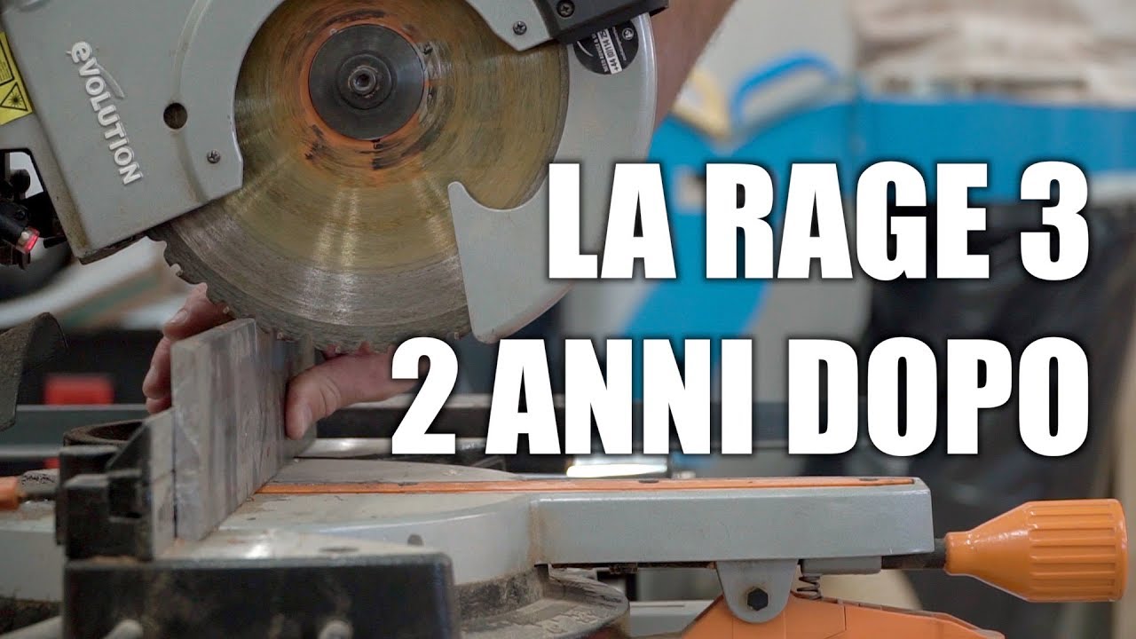 Troncatrice a trazione Rage 3. Due anni dopo. Utensileria - Falegnameria