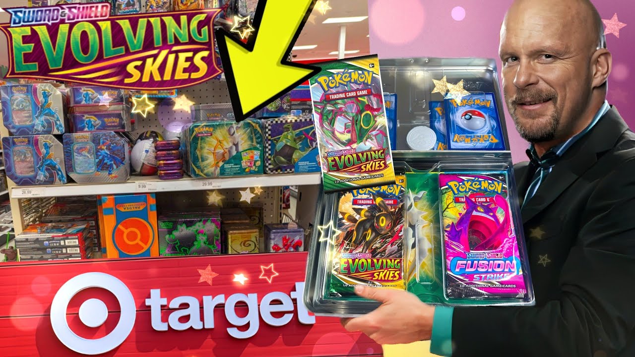 CHECK YOUR STORES | Target Has EVOLVING SKIES Packs In These TINS!