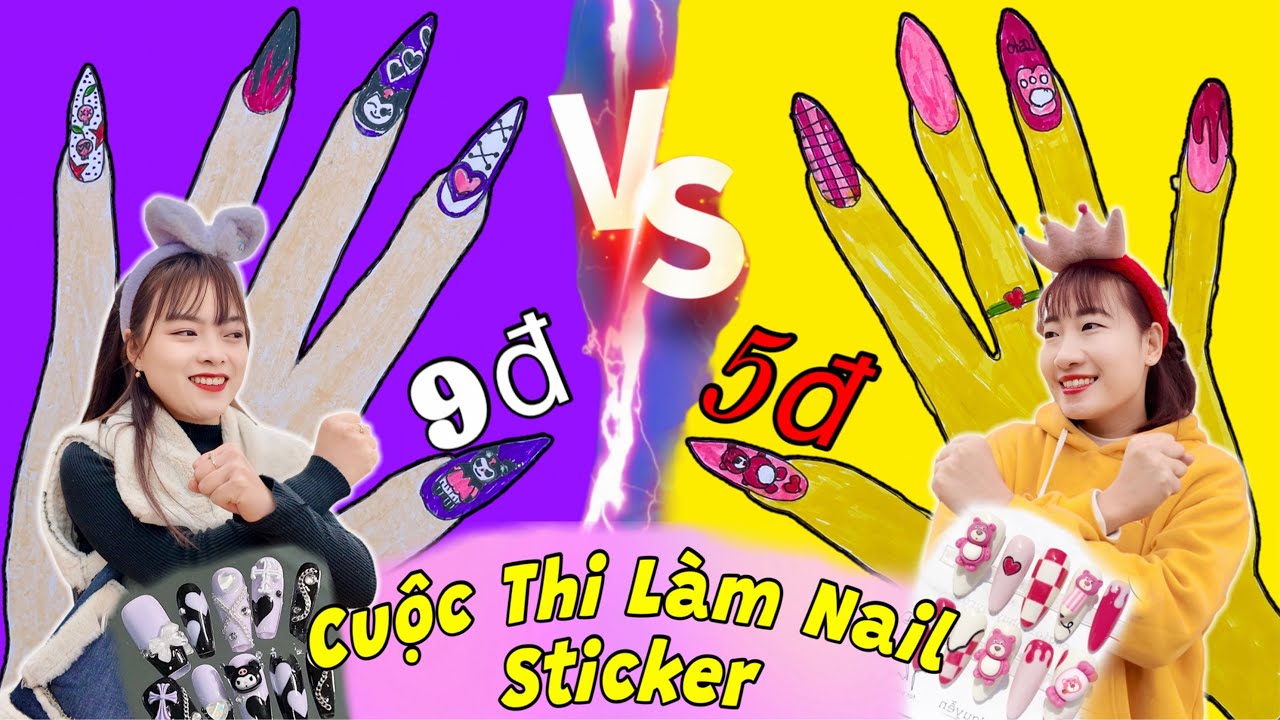 Cuộc Thi Làm Nail Sticker - Người Bạn Gian Lận