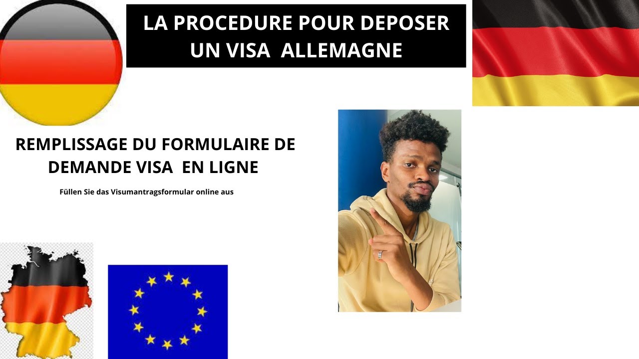 PROCÉDURE DE VISA ALLEMAGNE : REMPLISSAGE DU FORMULAIRE DE DEMANDE DE VISA