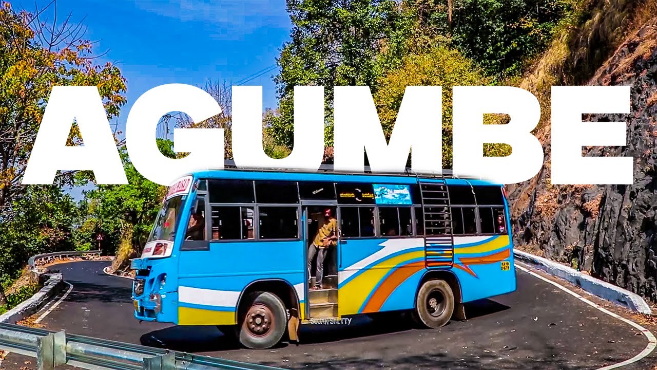 Dangerous Agumbe Ghat Road ⚠️⚠️ | Hairpin Bends