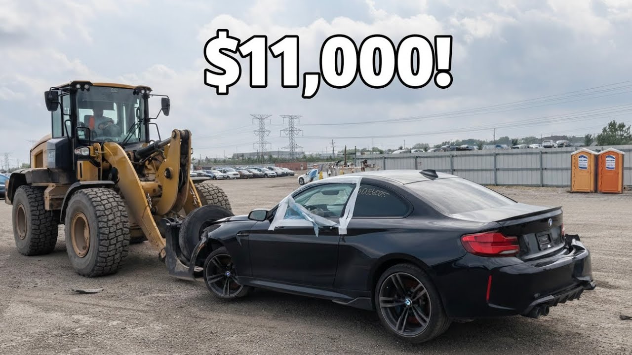 BUYING THE CHEAPEST F87 M2 AND ATTEMPTING TO REBUILD IT PT1