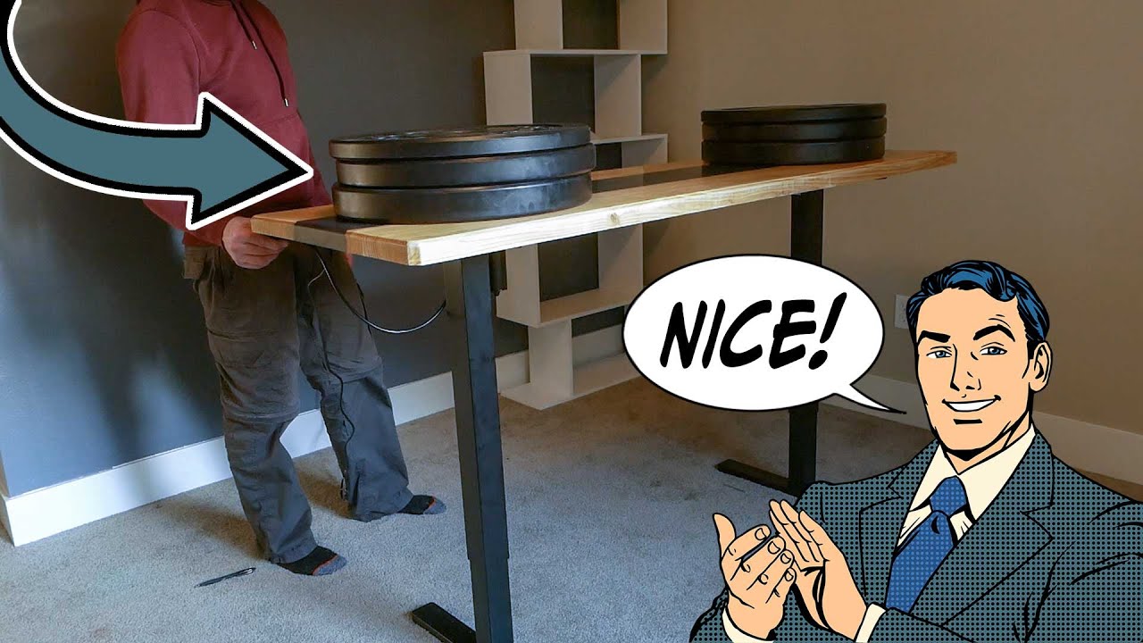This Electric Desk Frame from ErGear is GREAT
