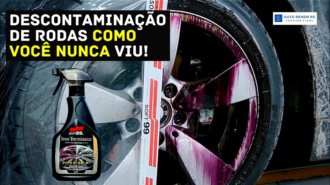 COMO DEIXAR AS RODAS LIMPAS COMO NOVA GASTANDO POUCO DINHEIRO!!
