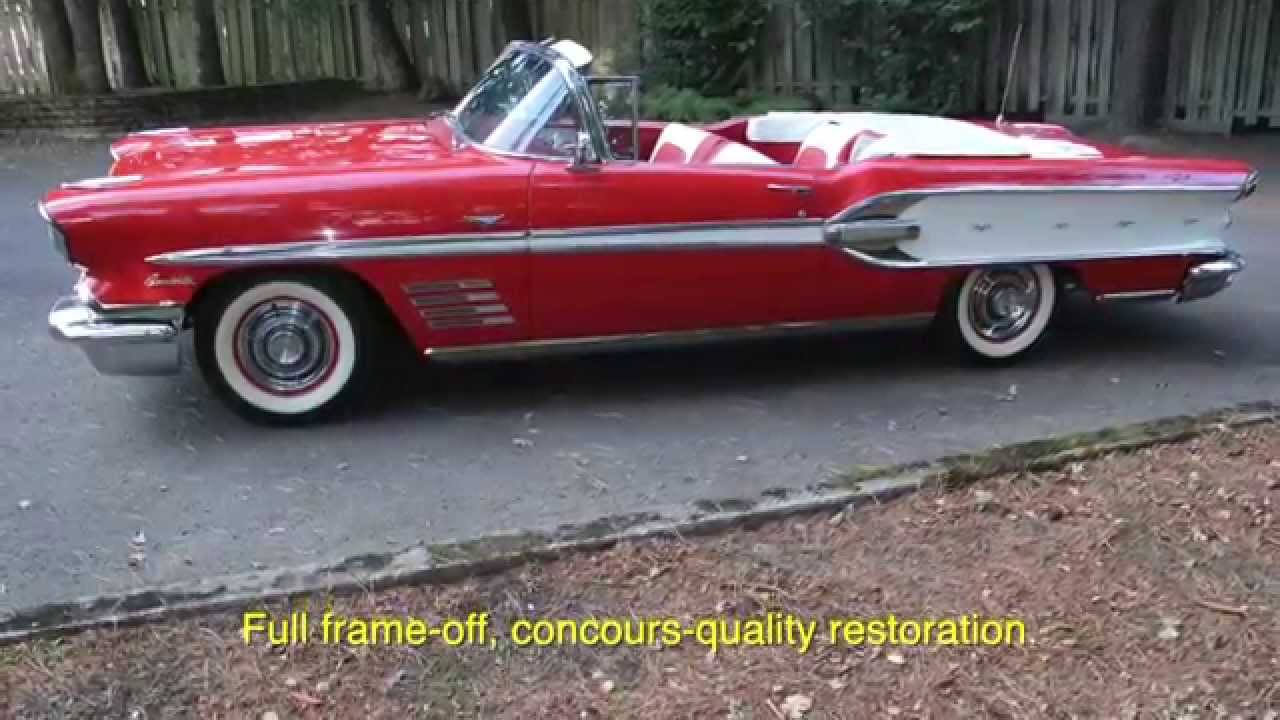 1958 Pontiac Bonneville Convertible. www.CharvetClassicCars.com