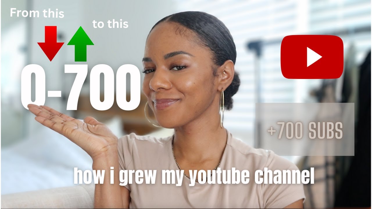starting as a small youtuber. my journey on how I gained my first 700 subscribers and what I learned