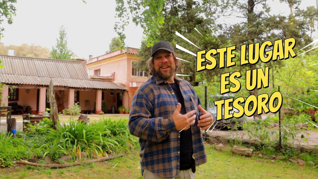 😯 Un campo de bosque serrano con casonas de más de 200 años!!
