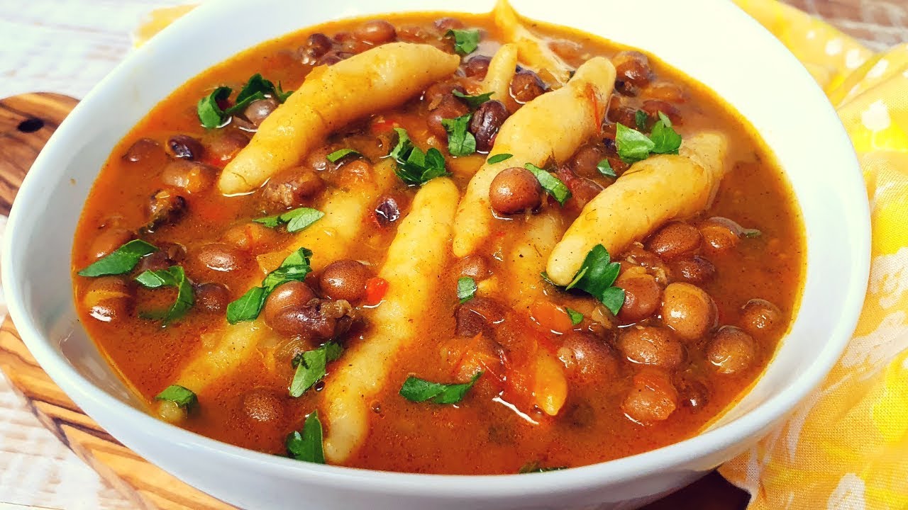 Stew Peas with Dumplings (VEGAN) - Episode 941