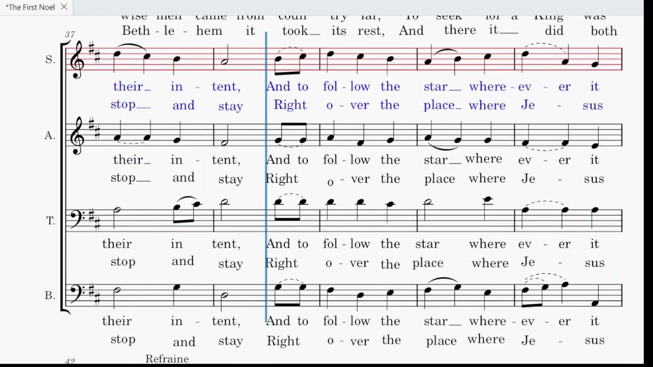The First Noel SOPRANO