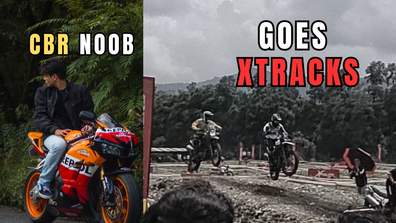 CBR600 NOOB GOES TO XTRACKS. (POKHARA)