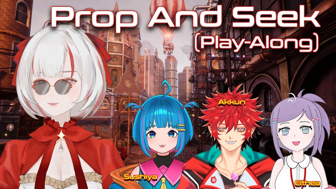 【PROP AND SEEK】 Play-Along With Viewers! Come join us!! 🗑️