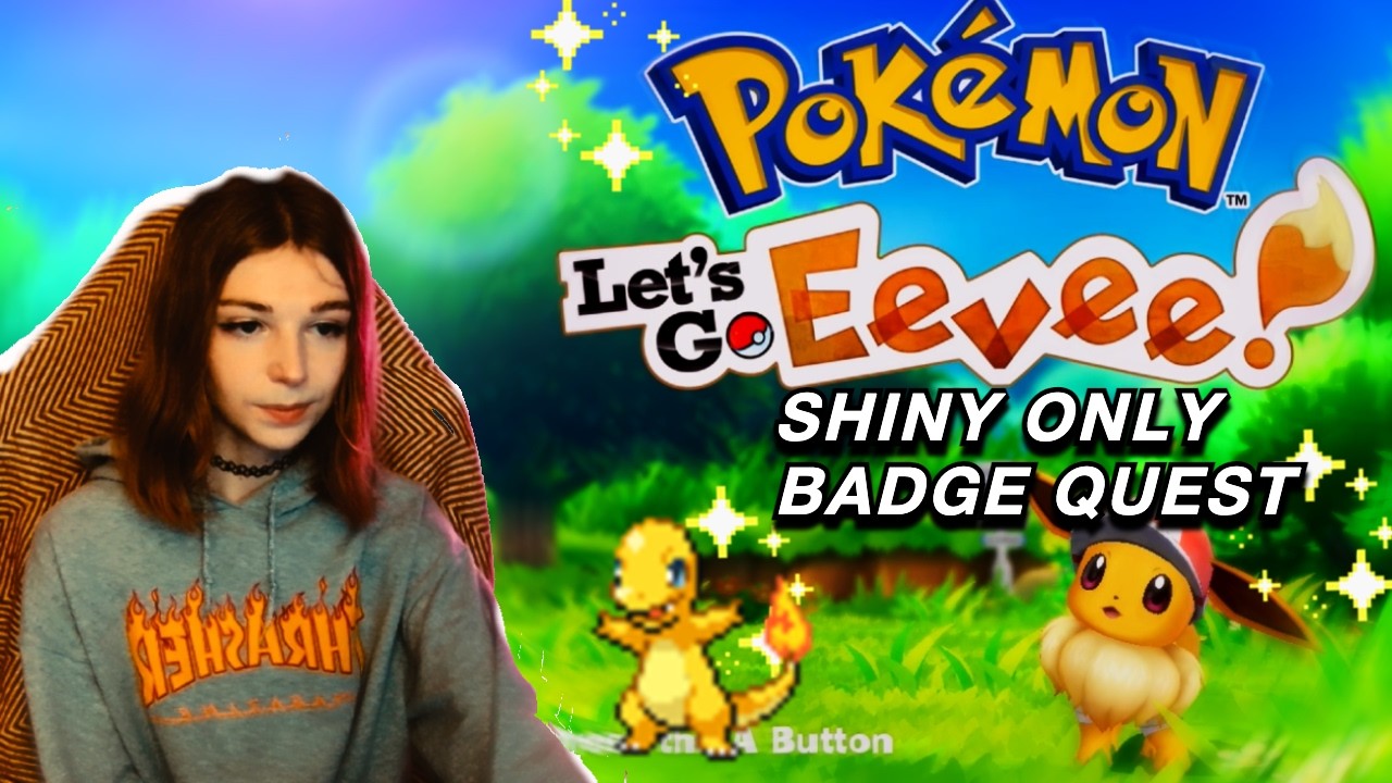 I tried a SHINY BADGE QUEST in Let's Go Eevee! ✧˖°.