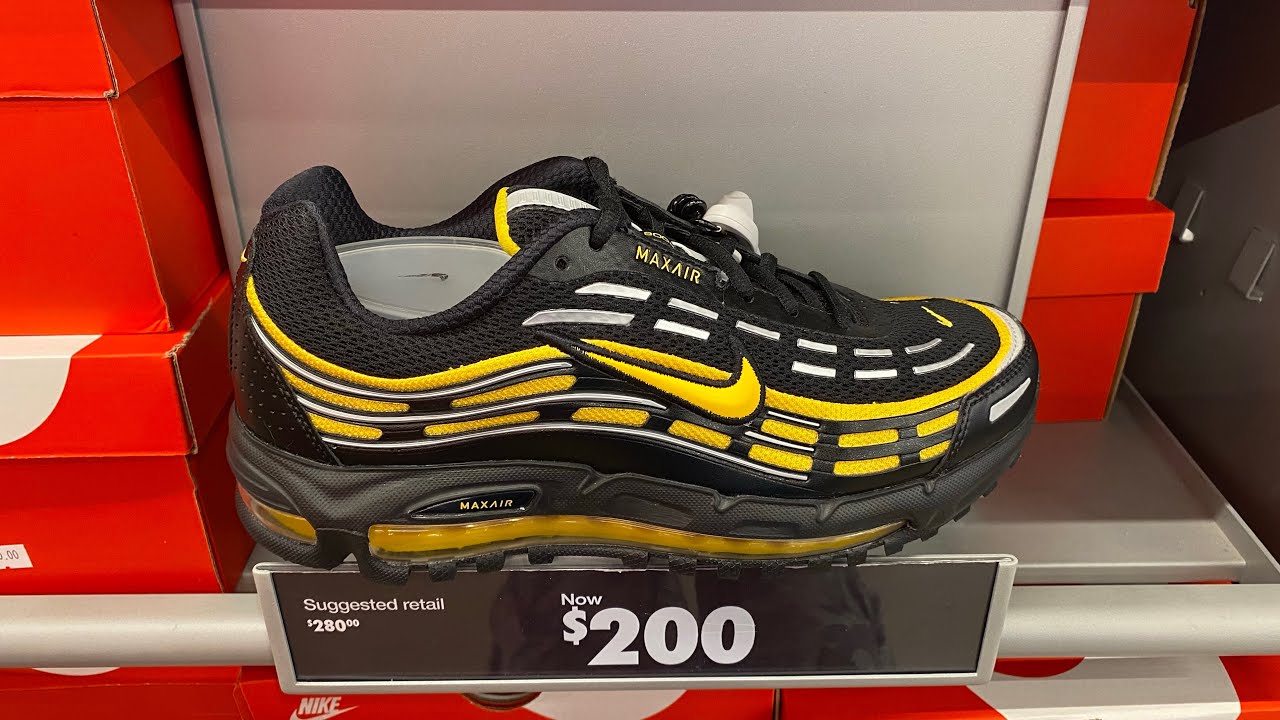Nike Air Max TL 2.5 (Black/ Varsity Maize/ Metallic Silver) - Style Code: FZ4110-008