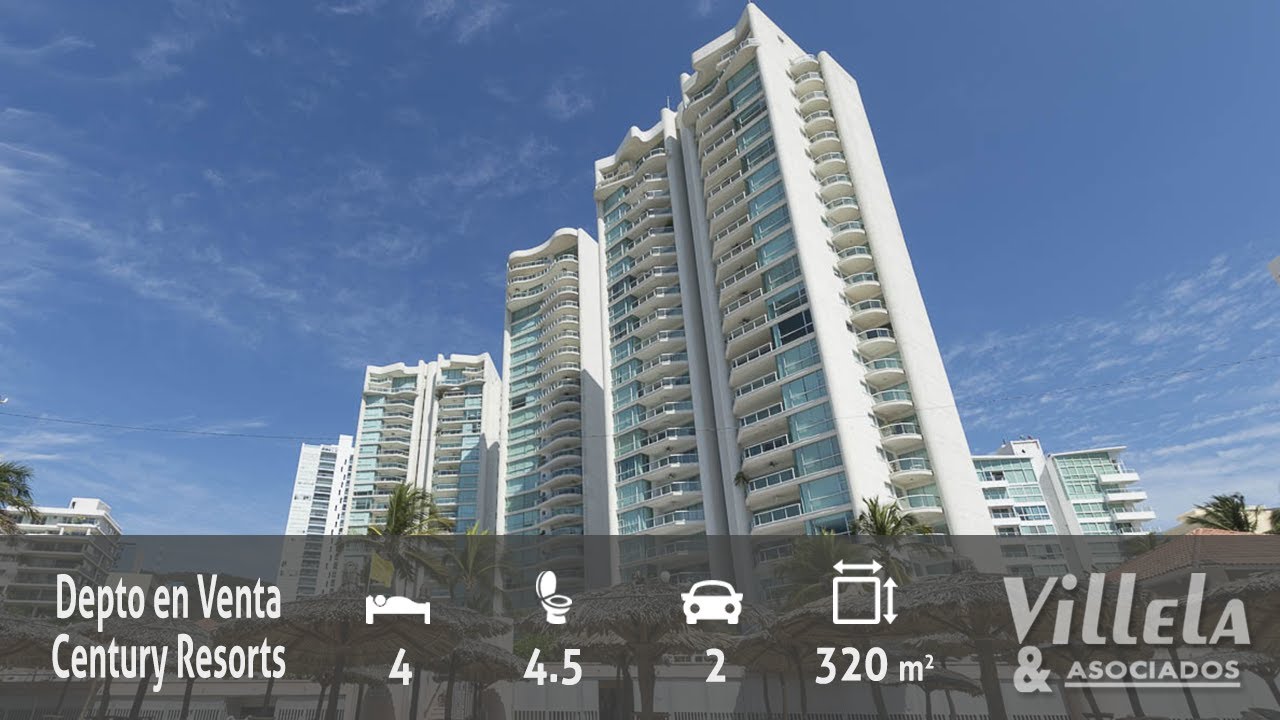 DEPARTAMENTO EN VENTA EN CENTURY RESORTS, ACAPULCO