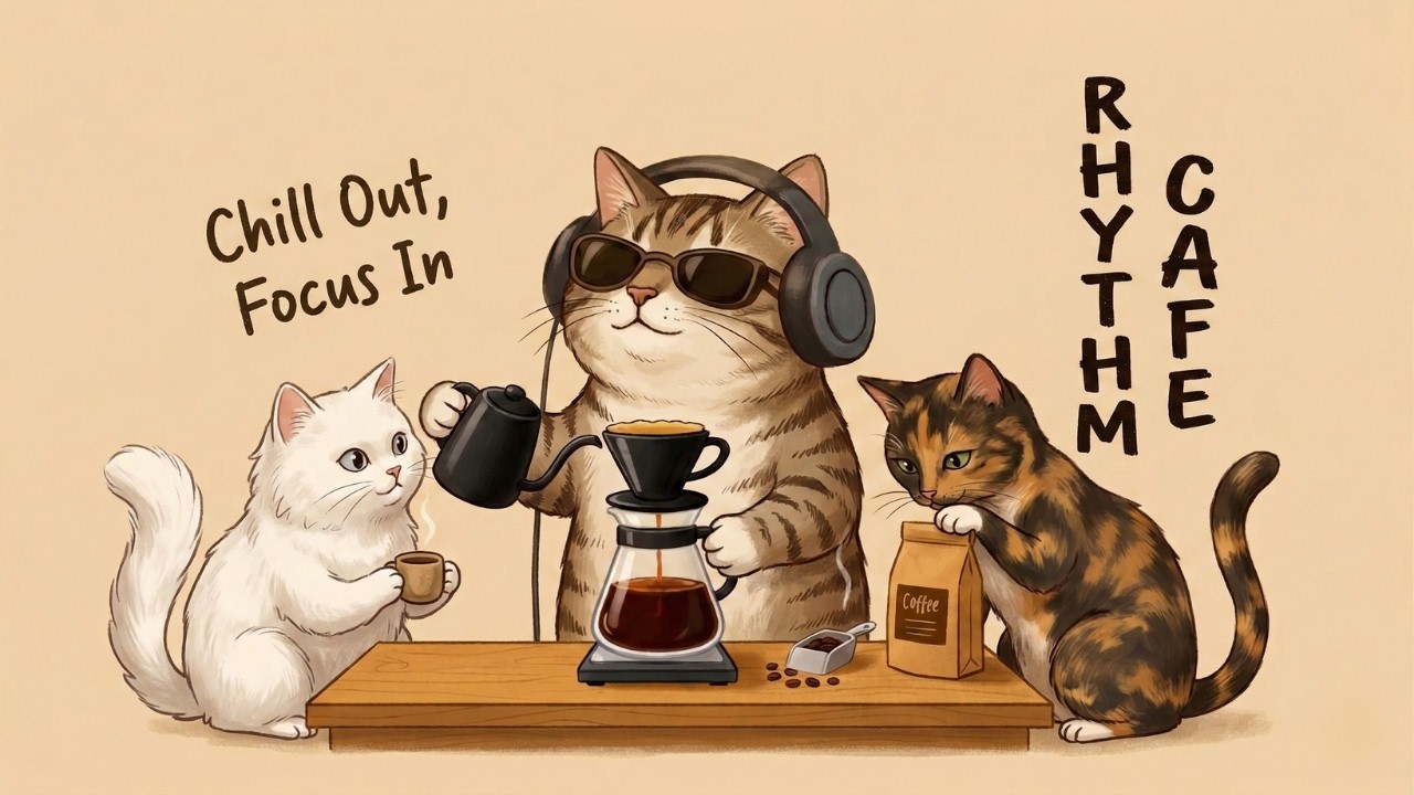 Effortless Rhythm 😎 Soulful Vibes for Deep Focus | RHYTHM CAFE (GROOVE · JAZZHOP · CHILLHOP)