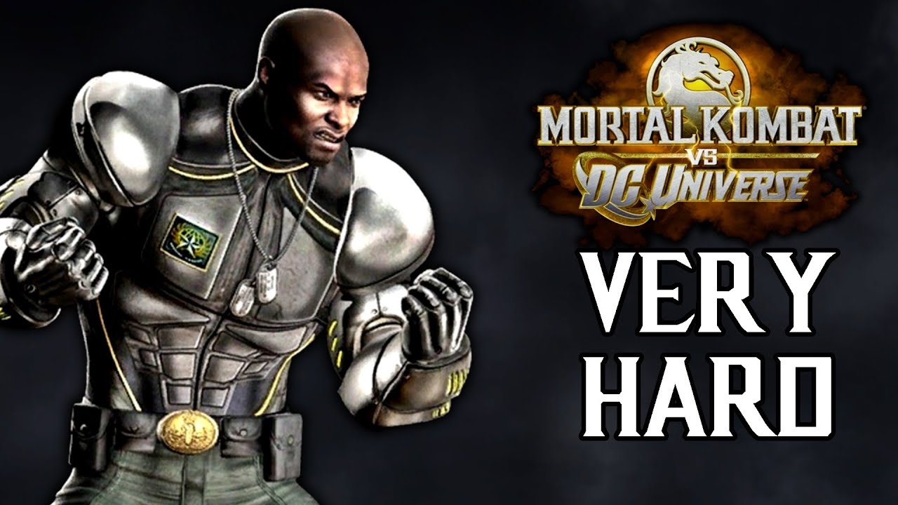 Mortal Kombat Vs. DC Universe - Jax Arcade Mode (VERY HARD) NO MATCHES LOST