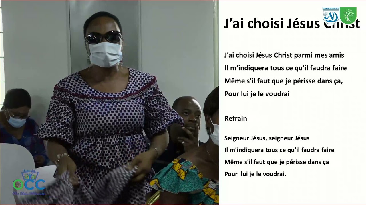J'ai choisi JESUS CHRIST parmi mes amis.