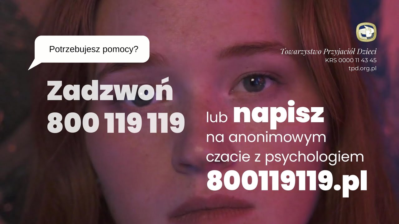 Telefon i czat zaufania dla dzieci i młodzieży TPD &bull; 800119119.pl