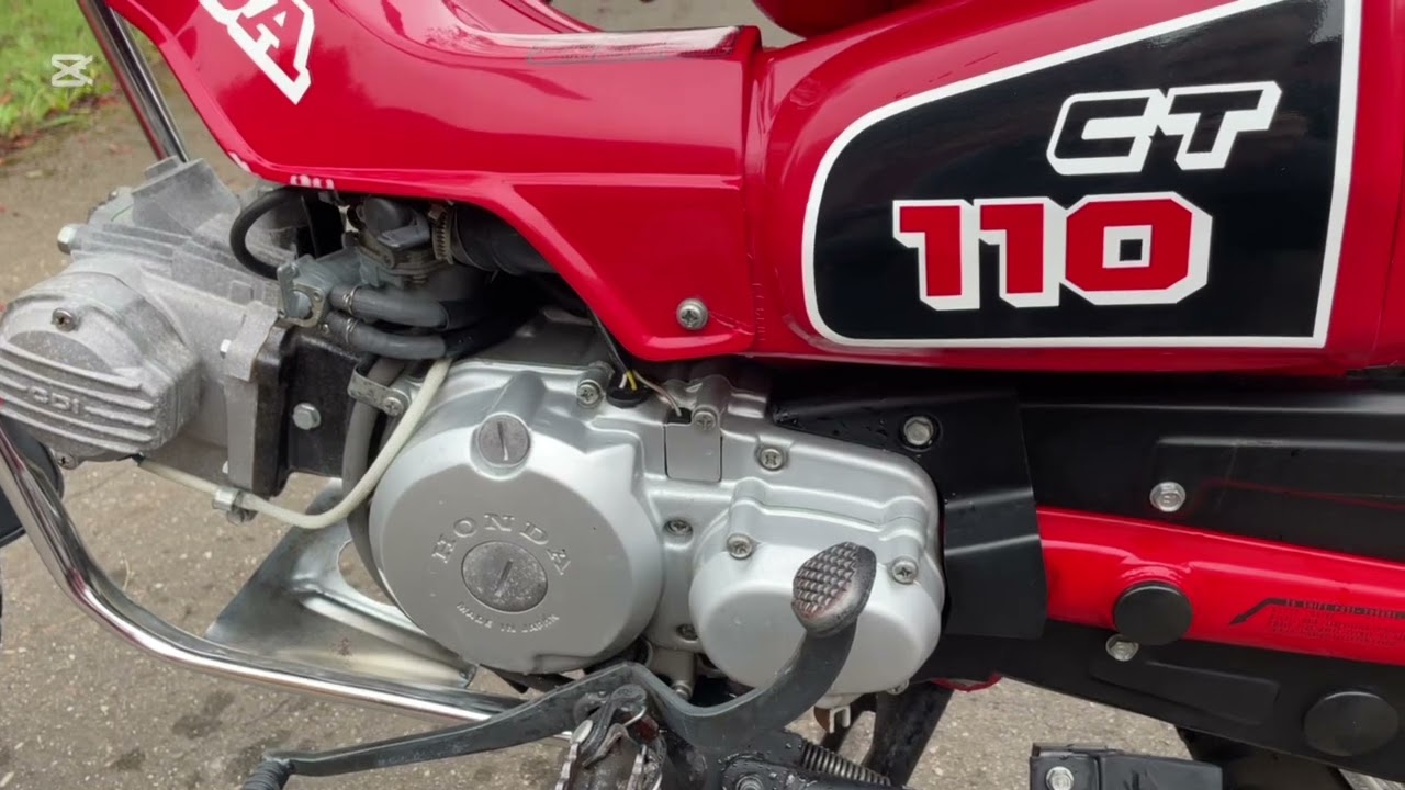 Honda CT110  первое знакомство👍