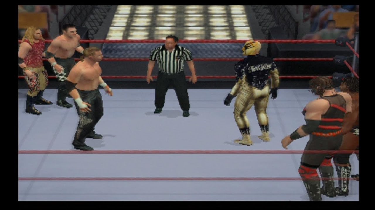 Un-Americans vs Booker T, Goldust & Kane (CAW) - WWE Smackdown SYM (PS2)