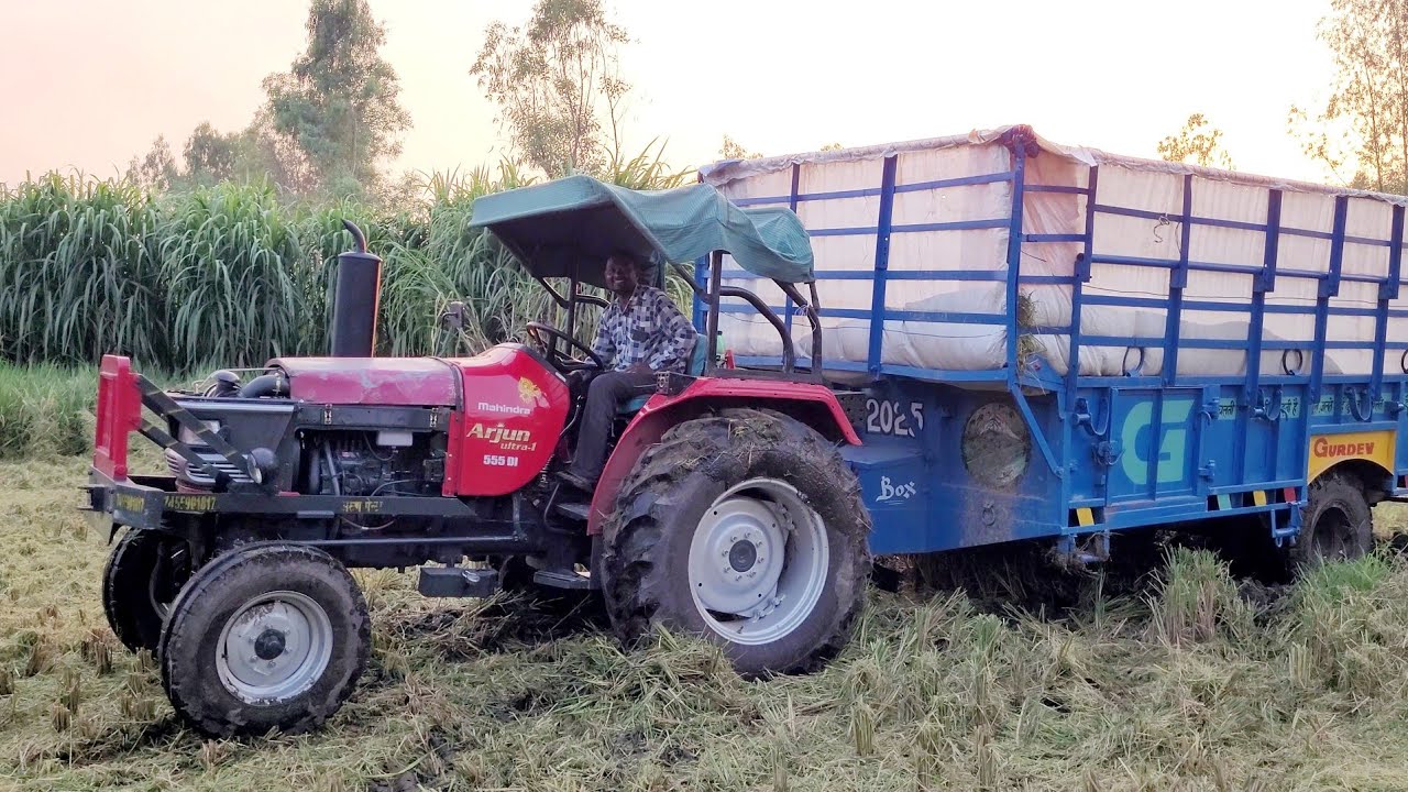 15 दिन पुराने अर्जुन के उड़ गये तोते 40 कुंटल वजन भरके क्यों तोड़ गया सांस New Mahindra Arjun 555