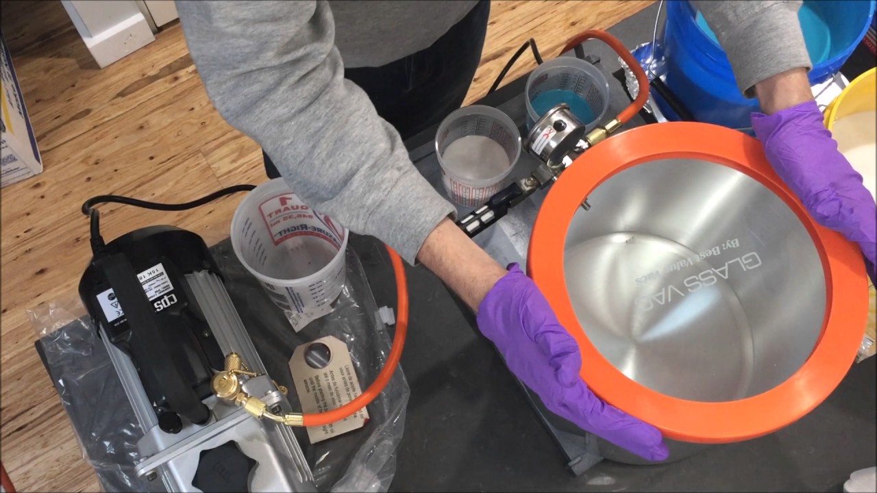 Vacuum Chamber Unboxing and Mold Making