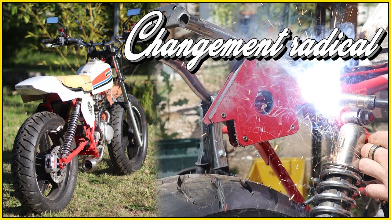 Changement RADICAL de look | HONDA XLS 125