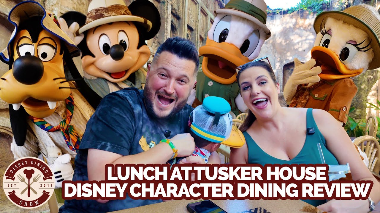 Обзор Tusker House — ужин с персонажами в Disney Animal Kingdom | Disney Dining Show