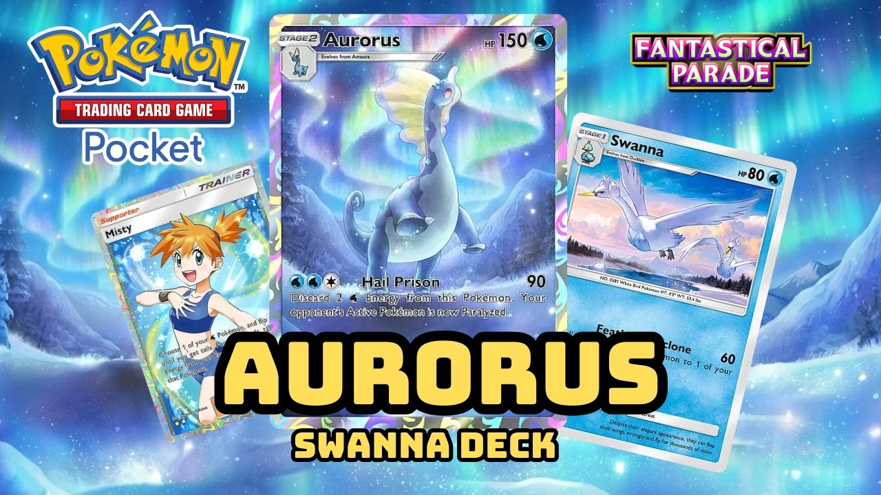 Aurorus & Swanna Deck | Pokemon TCG Pocket