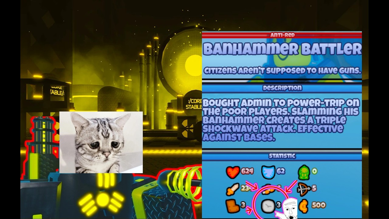 1 slot X-Treme with Banhammer Battler | The Battle Bricks