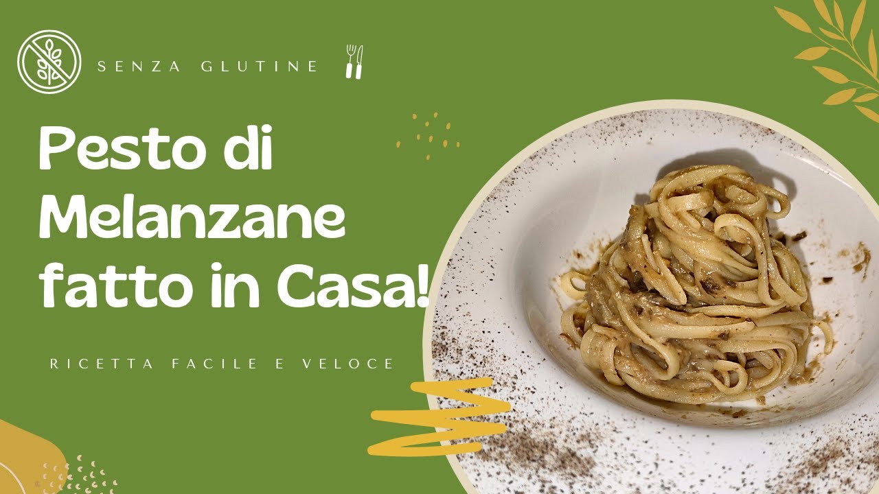 Pesto di Melanzane fatto in casa! Ricetta facile e veloce