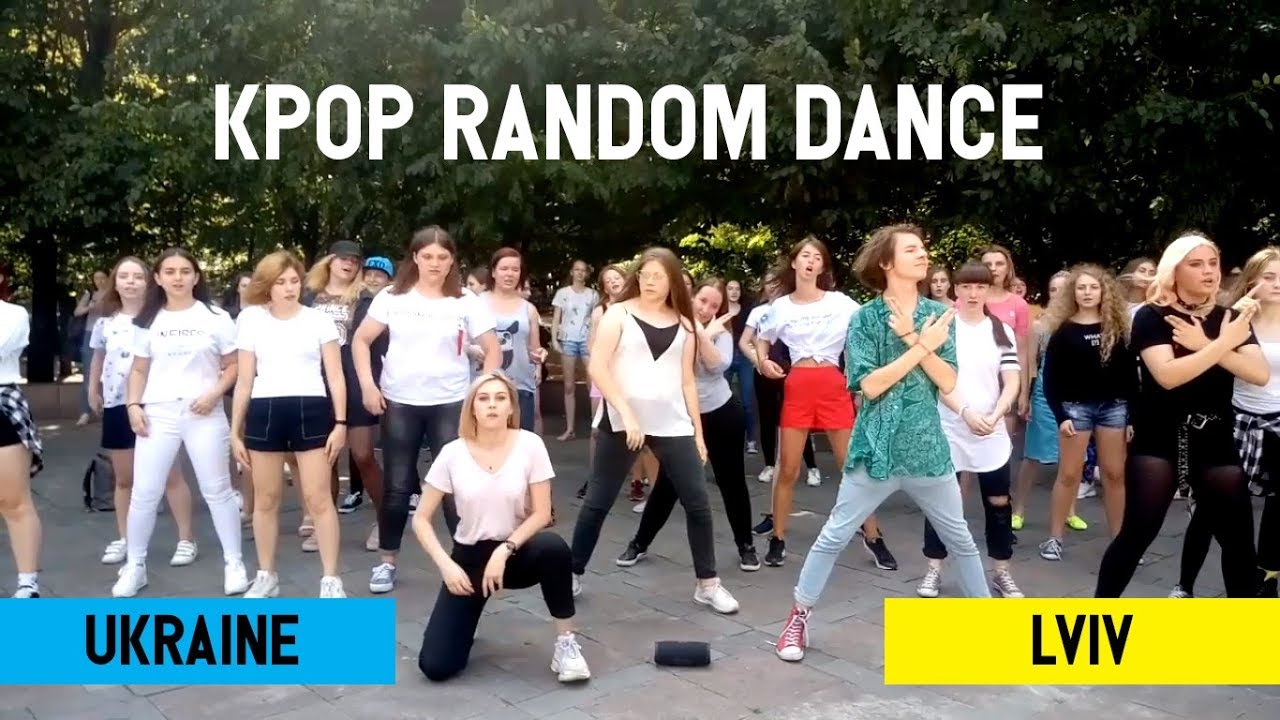 KPOP RANDOM DANCE CHALLENGE IN PUBLIC / Ukraine, Lviv / 2018